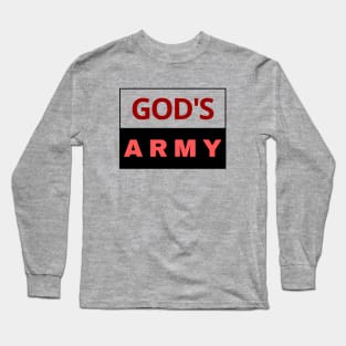 God's Army | Christian Long Sleeve T-Shirt